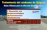 Manuel Ramos Casals Laboratorio de Enfermedades ... · Glomerulonefritis GNRP 8 Membrano-proliferativa 7 Membranosa 6 Segmentaria y focal 3 IgA 1. n = 37 AFECCIÓN RENAL Glomerulonefritis