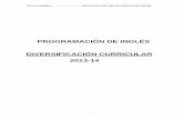 PROGRAMACIÓN DE INGLÉS DIVERSIFICACIÓN CURRICULAR …ieslarambla.centros.educa.jcyl.es/sitio/upload/Programaci%F3n_2013... · •Dña Begoña Rodríguez Menéndez, profesor interino