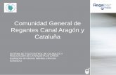 Comunidad General de Regantes Canal Aragón y … · Dimensionado Resumen Tubería 12 . Solución en “hidrante ... • Potencia requerida por “hidrante ... GSM/GPRS (telefonia)