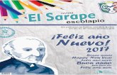 El Sarape El Sarape - escolapios21.orgescolapios21.org/wp-content/uploads/2017/01/REVISTA-El-Sarape... · Promotor Vocacional . Editorial 3 Octubre, noviembre y diciembre han sido