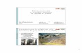 2 Efecto de escala en taludes - SRK Consultoria Minera · 4 Modelos con capas Cada capa: propiedades función de confinamiento • Muy laborioso para construcción por etapas •