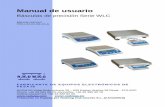 Manual de usuario - Compro oro Bilbao y Barakaldo. …€¦ · DESEMBALAJE Y MONTAJE ... • Las basculas WLC A2 y WLC C/2 están diseñadas para ser ... componentes peligrosos: Pb
