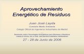 Aprovechamiento Energético de Residuos - Página … 06/J.J.Layda.pdf · 2006-07-10 · Gas de síntesis Gas de Sintesis Alquitranes / Carbón ... FISCHER-TROPSCH NAFTA / CERA REDUCCION