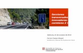 Secciones transversales innovadoras: carreteras 2 + 187.98.229.209/~aec/ponencias7csv/sesion6/Ferran Camps.pdf · Secciones transversales innovadoras: ... Aprovechamiento trazados