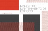 MANUAL DE MANTENIMIENTO DE EDIFICIOS - …grupolofer.com.ar/wp-content/uploads/2017/10/MANUEL-DE-USO-Y... · MANUAL DE MANTENIMIENTO DE EDIFICIOS ... 4.1. FISURAS Y GRIETAS 4.2. ...
