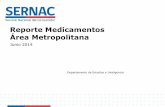 Reporte Medicamentos Área Metropolitana - Agencia del Estado de … · precios realizado el día 18 de Junio del 2014 en 6 farmacias del Área Metropolitana, identificando las variaciones