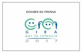 DOSSIER DE PRENSA - cipinfancia.org de prensa Gira por la... · Más de 200 organizaciones colaboran en la 'Gira por la Infancia 2017', que arranca el 16 de octubre en Huelva y finaliza
