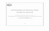 Universidad de Buenos Aires Auditoría General - uba.ar · Seguimiento de Recomendaciones Informe AG-UBA N° 833/15 1 ESTRUCTURA DE AMBIENTE YSIsrEMAS DE CONTROL INTERNO (SIsrEMAS