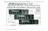 Manual de Operación para Antenas STEPPIR - ea5ar.es · El controlador de antena SteppIR tiene cincuenta y una (51) antenas independientes (17 antenas para cada dirección, normal,