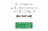 Lengua Lengua y Literaturay Literatura 2º ESO… · ESCRITURA DE ABREVIATURAS EN EL ... 2- A pesar de las expresiones coloquiales ... significado del prefijo para– y anótalo .