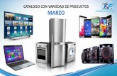 CATALOGO CON VARIEDAD DE PRODUCTOS MARZOfonatlas.com/wp-content/uploads/2018/03/catalogo_con_variedad_de... · Satélites de control remoto con la función de seguimiento directo