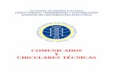 COMUNICADOS Y CIRCULARES TÉ lorama/Comunicados 2000.pdf · 2001-11-15 · líneas de transmisión