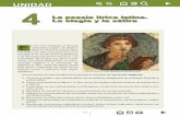 UNIDAD 4 La elegía y la sátira - IES Alfonso X el Sabio ...iesalfonsox.es/wp-content/uploads/2015/09/Ud_04-2.pdf · Estos líricos componen breves poemas muy elaborados a imitación