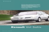 Renault Vel Satis - appcesvimap.com · larguero delantero como del cierre. Tradicionalmente, Renault se ha servido del material plástico para la fabricación de determinados paneles