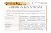 ¡DIOS A LA VISTA! - sa711d17252f951c2.jimcontent.com · Formación inicial para Coordinadores de Pastoral y de Formación inicial para Directivos de Escuelas Salesianas de España.
