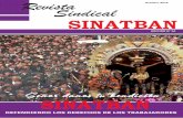 Octubre 2016 Sindical SINATBAN · tra Revista Sindical, es brindarles la información actualiza-da con respecto a las visitas a bases que esta realizando ... HUARMEY. 7 FORTALECIENDO