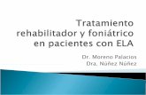 Dr. Moreno Palacios Dra. Núñez Núñez - adelaweb.org · postural, masoterapia y ortesis Utilizar las ayudas técnicas necesarias para mantener la bipedestación y la ... de Comunicación