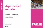 7 201 mundo Berriz - Bizkaia - ateri.netateri.net/wp-content/uploads/2018/04/Aquiyenelmundo_Prog2017-18.pdf · Acogida y juegos de toma de contacto. Viajaremos y cambiaremos. ...