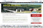 SELVA de IRATI - andararutas.com · espectacular puente colgante de Holtzarte, con más de 150 m. sobre el río y unos 50 m. de largo, suspendido por cables de acero y tablas de madera,