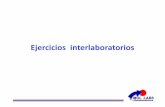 Ejercicios interlaboratorios - Home - MolLabs …. Ejercicios interlaboratorios.pdf · Pruebas que miden la capacidad máxima que tiene un laboratorio para ejecutar los procedimientos