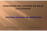 SISTEMA ESTATAL DE ARCHIVOS - agn.gob.mx · y administración documental, existen registros ... 2004, Reglamento para el Cronista, Consejo y Archivo Histórico del Ayuntamiento de