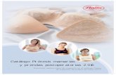 Catálogo Prótesis mamarias y prendas … · 2016-03-16 · productos: prótesis de mama, ortesis de suspen-sión y moda de baño, garantiza máxima natu-ralidad y bienestar. Testadas