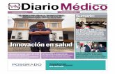 Innovación en salud ACTUALIDADdiariomedico.pe/impresos/Diario_Medico_72.pdf · “Reporte Operatorio” es un proyecto liderado por el Dr. Américo Peña Oscuvilca, ... yetano Heredia