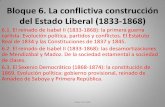 Bloque 6. La conflictiva construcción del Estado Liberal ...laclasedeisabel.weebly.com/uploads/3/9/7/0/39707396/bloque_6_y_7... · El Sexenio Democrático (1868-1874): la constitución
