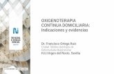 OXIGENOTERAPIA CONTINUA DOMICILIARIA: Indicaciones y ...foroneumologiacomunitaria.com/wp-content/uploads/2016/12/Taller... · EPOC avanzada y en situación clínica estable (unos
