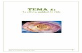 Tema 1 Curso 2014 15 - Villamartín (Cádiz) · T_m[ 1: L[ ]élul[, uni^[^ ^_ vi^[ 2 ESQUEMA DE LA UNIDAD 1.- Recordatorio. 2.- La teoría celular. 3.- Funciones y estructura de las