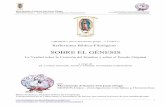 SOBRE EL GÉNESIS - conchiglia.net · MONOS-Único - Investigaciones Científicas y Humanísticas María Santísima, Nuestra Señora de Guadalupe ... según la teoría de la poligénesis,