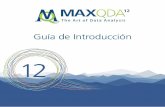 MAXQDA 12 · Codificar con colores y memos ..... 20 Codificación de datos ... abiertos en el programa serán importados en la ventana del Sistema de documentos. Los códigos o Nuevo