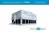 condensador evaporativo Cube información técnica · Seleccione un modelo de condensador evaporativo con rechazo del calor base Tabla 1. mayor o igual al rechazo del calor corregido