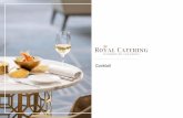 Presentación de PowerPoint - Royal Catering Barcelonaroyalcateringbarcelona.com/wp-content/uploads/2017/05/New-Cocktail... · Canapés Calientes Crujiente de tomate confitado, mozzarella