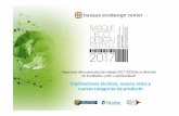 Implicaciones técnicas, nuevos retos y nuevas …bem2017.basqueecodesigncenter.net/wp-content/uploads/2017/09/S2-… · La CE encarga la elaboración de Estudios ... Lavavajillas