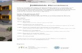 JORNADA M ECATRÓNICA - aer.ual.esaer.ual.es/clubrobotica/jornadas/2015_02_18_Jornada Mecatronica.pdf · y tecnología en el área de mecatrónica, considerada de especial interés