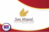 Book San Miguel - Ms Construccionesmsconstrucciones.com.co/wp-content/uploads/2016/07/... · San Miguel DESCRIPCIÓN Parqueadero Común Recepción Excelente vista Vías 100% pavimentadas
