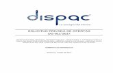 SOLICITUD PRIVADA DE OFERTAS DG-011-2017 - …dispac.com.co/wp-content/uploads/2017/06/TERMINOS... · solicitud privada de ofertas dg-011-2017 interventoria tÉcnica, administrativa,