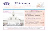 Boletín Fátima Diócesis de Valladolid - Nº 261, Mayo … · Monasterio de la Visitación - Juan Mambrilla, 33. Tlfs. 983 209 376, 699 834 276 MAQUETA: José Emilio Mori Recio,