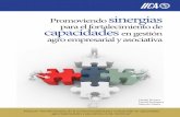 sinergias capacidades en gestión agro empresarial y ... · Promoviendo sinergias para el fortalecimiento de capacidades en gestión agro empresarial y asociativa / 5 / En el año