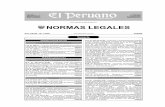 Cuadernillo de Normas Legales - …€¦ · El Peruano NORMAS LEGALES Lima, viernes 9 de diciembre de 2011 454601 PODER LEGISLATIVO CONGRESO DE LA REPUBLICA LEY Nº …