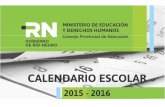 Página 1 - educacion.rionegro.gov.ar · Que en el ciclo lectivo 2015-2016 el Ministerio de Educación y ... El ETAP realizará un avance en la ... desarrollado durante el año. Remisión