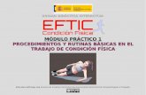 MÓDULO PRÁCTICO 1 PROCEDIMIENTOS Y RUTINAS …contenidos.educarex.es/varios/efticef/modules/pdf/Presentacion... · recomendable para la sesión de Educación Física Opción más