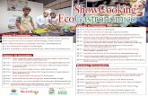 ShowCooking EcoGastronómico - Géminis Papeles de … · Recetas divertidas para niños con agar-agar. Marisa Fernández. Pronagar ... Cocina de mercado Km 0, alimentación para