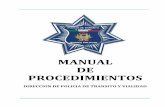 MANUAL DE ORGANIZACIÓN - gomezpalacio.gob.mx · Se reporta el accidente vial por medio de control, acudiendo la unidad de peritos al lugar del percance, informando a control el número