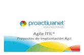 Agile ITIL® - Software ITSM de control de inventario ... Agil... · entorno de producción lo más rápidamente posible, minimizando impacto y riesgos. Un proceso de cambios lento,