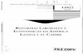 REFORMAS LABORALES Y ECONÓMICAS EN AMÉRICA LATINA …documents.worldbank.org/curated/en/... · La evolución de los mercados de trabajo en América Latina, 1960-95 9 3 Reformas