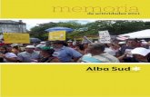 memoria - ALBASUD - Investigación y comunicación … · Sinopsis: el reportaje muestra el cambio que se ha producido la economía centroamericana durante los últimos treinta años,