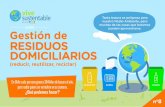 vive sustentable Tanta basura es peligrosa para …³n de Residuos Domiciliarios.pdf · ¿Cuales son los beneficios de Reducir, Reutilizar y Reciclar la basura? Al poner en práctica
