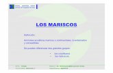 LosMariscos [Modo de compatibilidad] - cuinant.com · DPTO.: MODULO: CICLO -CURSO: Unidad Didáctica: COCINA SERVICIOS, 1º M3. TECNICAS ELEMENTALES DE COCINA MARISCOS CRUSTACEOS
